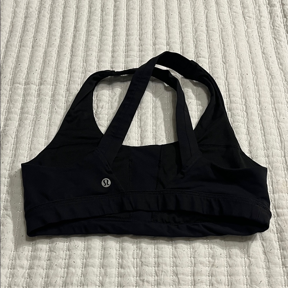 Lululemon Athletica Black Sports Bra - Picture 2 of 3